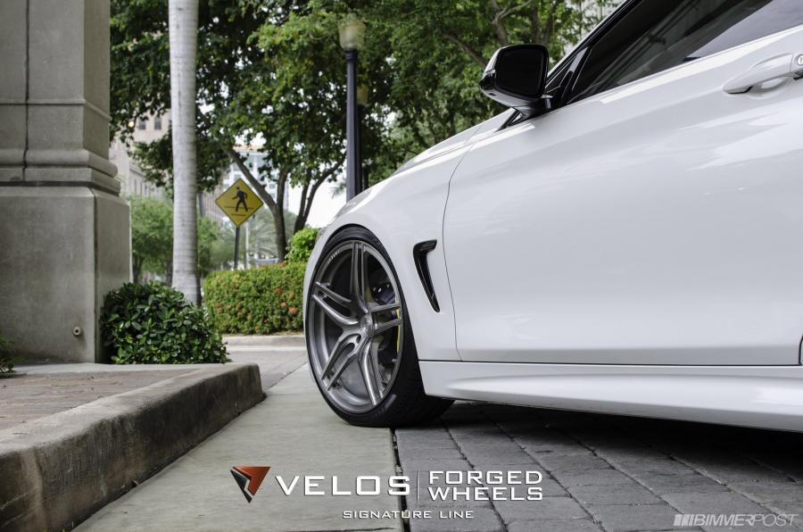  BMW 435i on Velos Designwerks Wheels 2014 года  (фото 7 из 9)